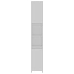 Badkamerkast 30X30X183,5 Cm Bewerkt Hout