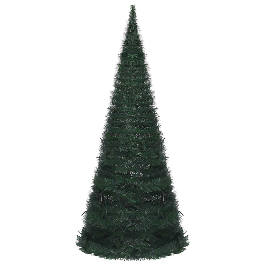 Kunstkerstboom Met Verlichting Pop-Up 210 Cm Groen