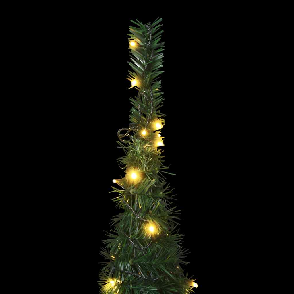 Kunstkerstboom Met Verlichting Pop-Up 210 Cm Groen