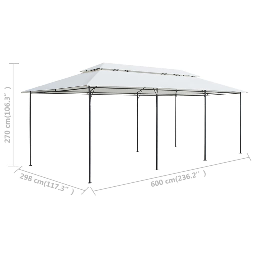 Prieel 180G/M² 600X298X270 Cm Wit