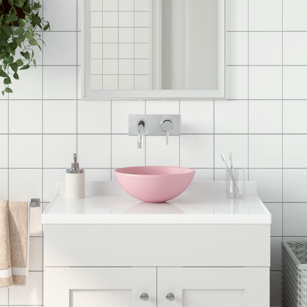 Wastafel Rond Keramiek