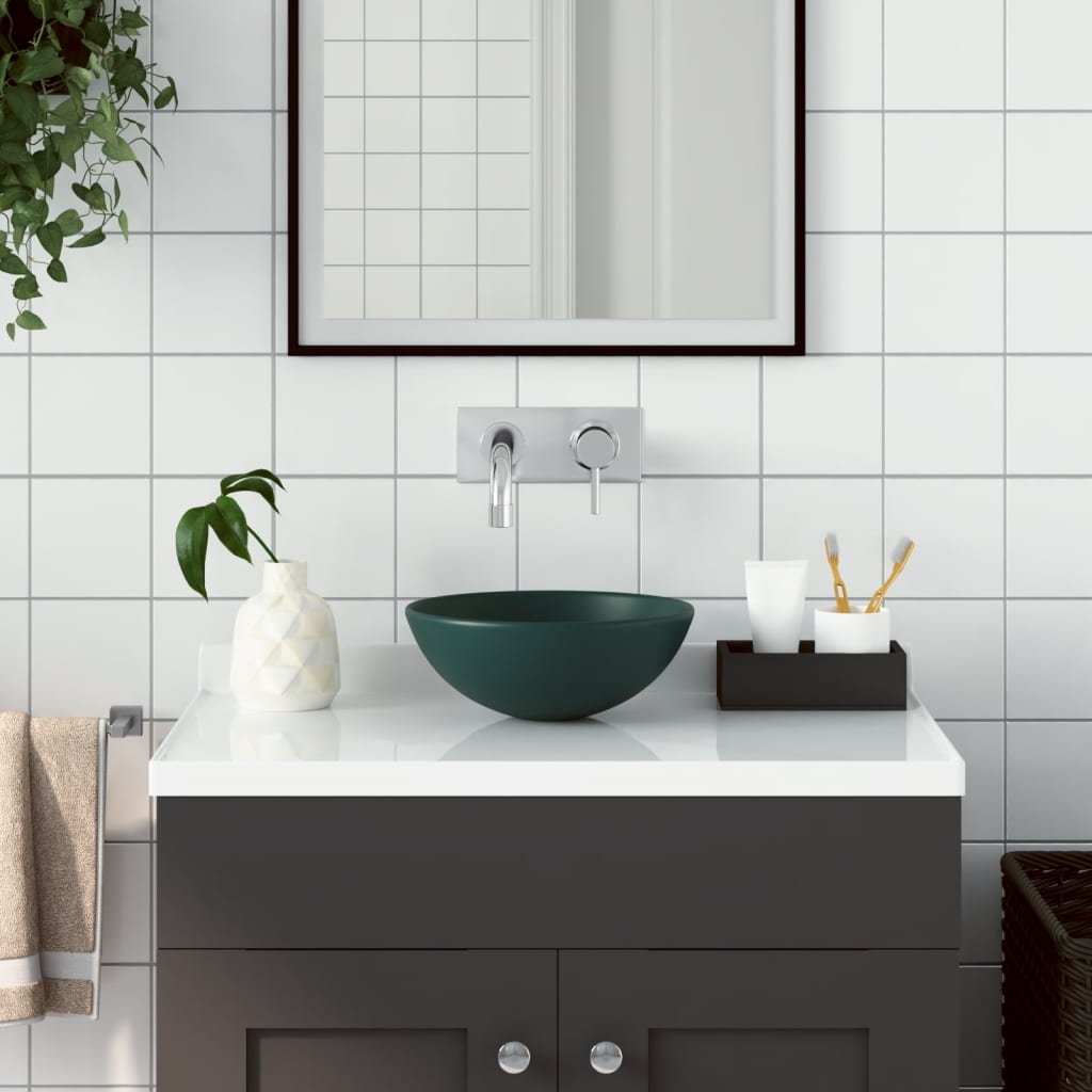 Wastafel Rond Keramiek