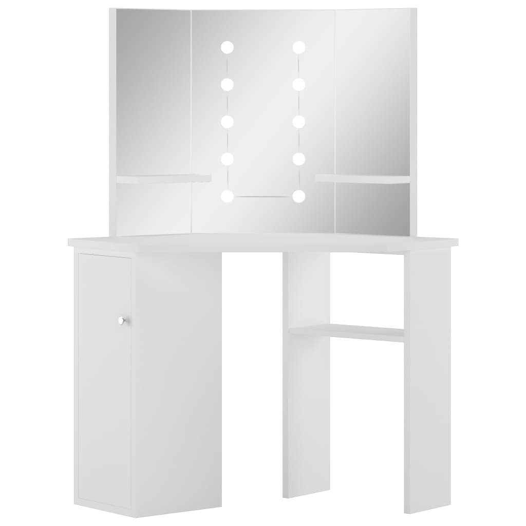 Hoekkaptafel Met Led-Verlichting
