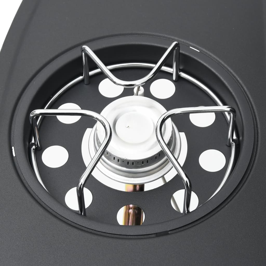 Gasbarbecue 4+1 Kookzone Staal En Roestvrij Staal