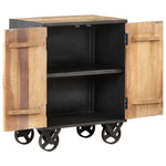 Dressoir 60X35X74 Cm Massief Gerecycled Hout