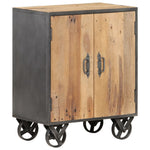 Dressoir 60X35X74 Cm Massief Gerecycled Hout
