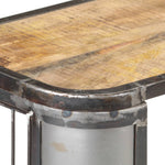 Dressoir 120X30X73 Cm Massief Mangohout Groen