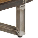 Dressoir 120X30X73 Cm Massief Mangohout Groen