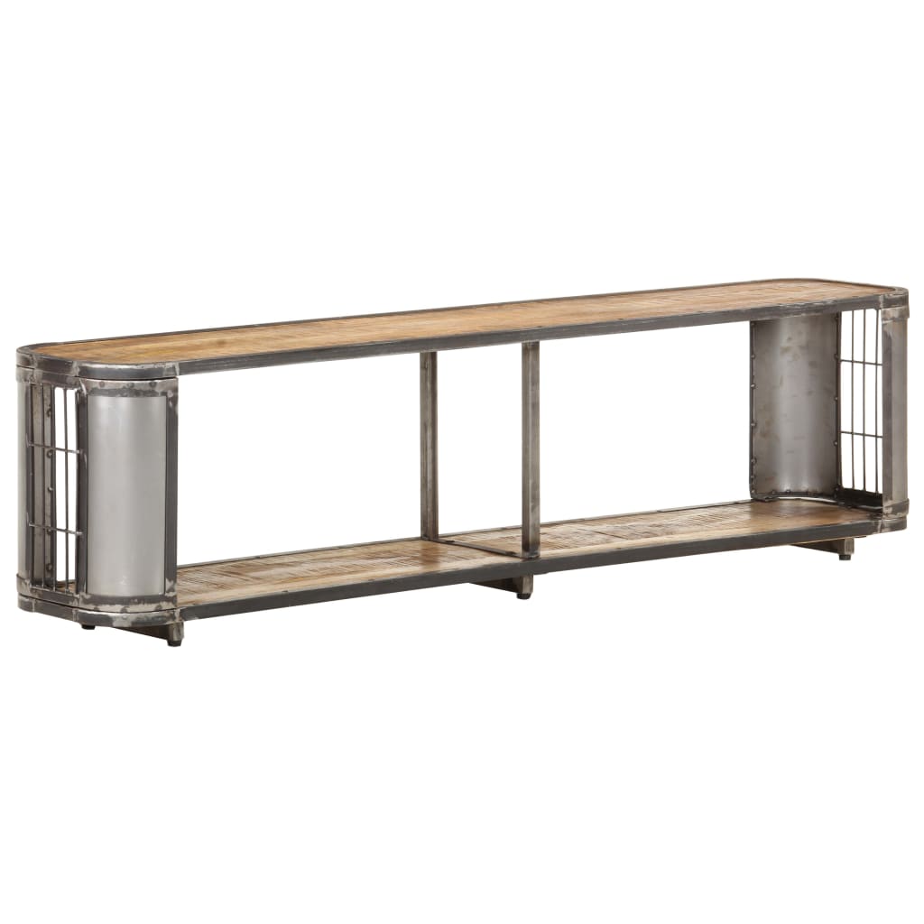 Tv-Meubel 90X30X40 Cm Massief Mangohout