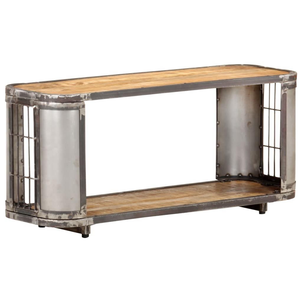 Tv-Meubel 90X30X40 Cm Massief Mangohout