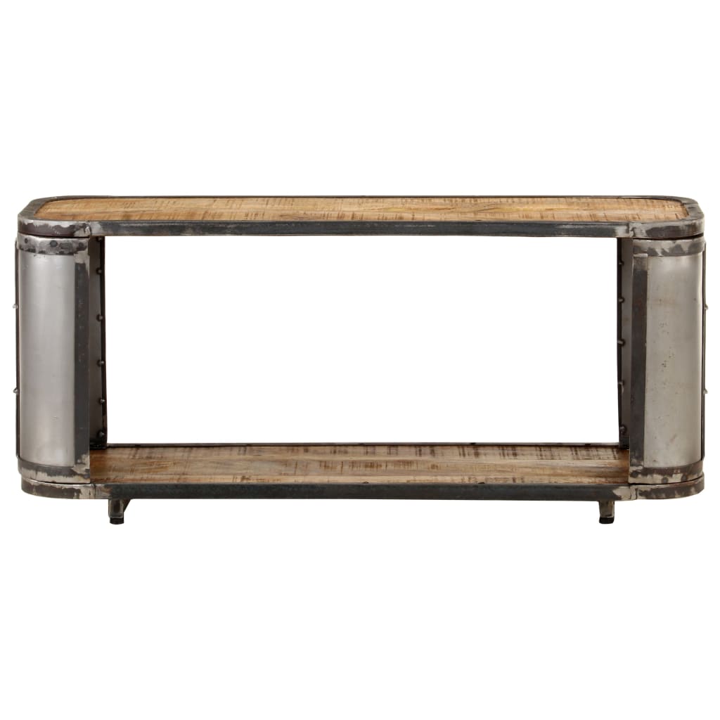 Tv-Meubel 90X30X40 Cm Massief Mangohout