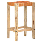 Barkrukken Echt Leer