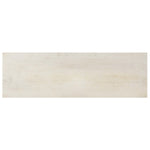 Wandtafel 115X35X77 Cm Ruw Mangohout Wit