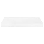 Wandschap Zwevend 50X23X3,8 Cm Mdf Hoogglans Wit