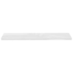 Wandschap Zwevend 120X23,5X3,8 Cm Mdf Hoogglans Wit