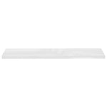 Wandschappen Zwevend 120X23,5X3,8 Cm Mdf Hoogglans Wit