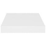 Wandschappen Zwevend 23X23,5X3,8 Cm Mdf Wit