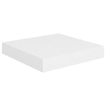 Wandschappen Zwevend 23X23,5X3,8 Cm Mdf Wit