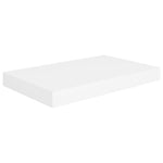 Wandschap Zwevend 40X23X3,8 Cm Mdf Wit