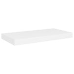 Wandschappen Zwevend 50X23X3,8 Cm Mdf Wit