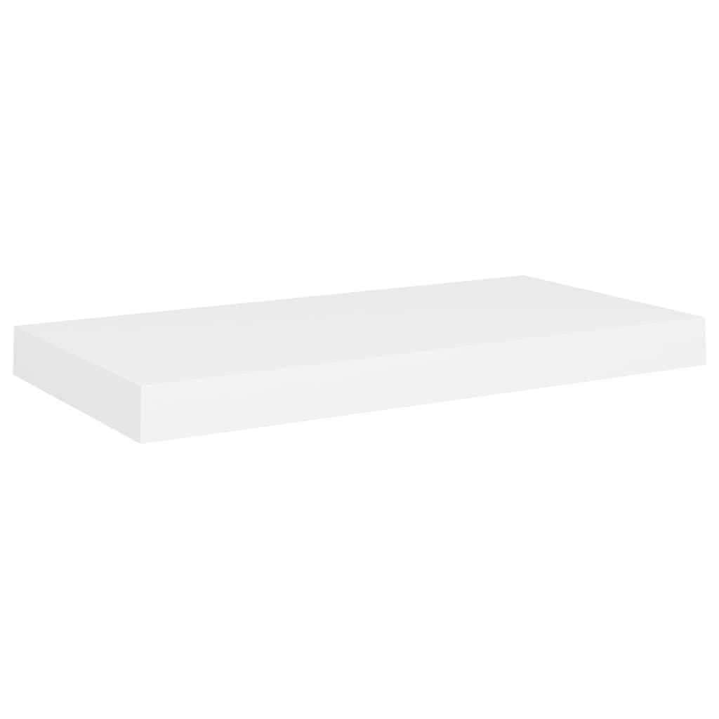 Wandschappen Zwevend 50X23X3,8 Cm Mdf Wit