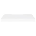 Wandschappen Zwevend 60X23,5X3,8 Cm Mdf Wit