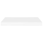 Wandschappen Zwevend 60X23,5X3,8 Cm Mdf Wit