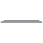 Wandschappen Zwevend 120X23,5X3,8 Cm Mdf Grijs