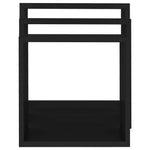 Wandschappen Kubus Mdf Zwart