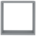 Wandschappen Kubus Mdf Grijs