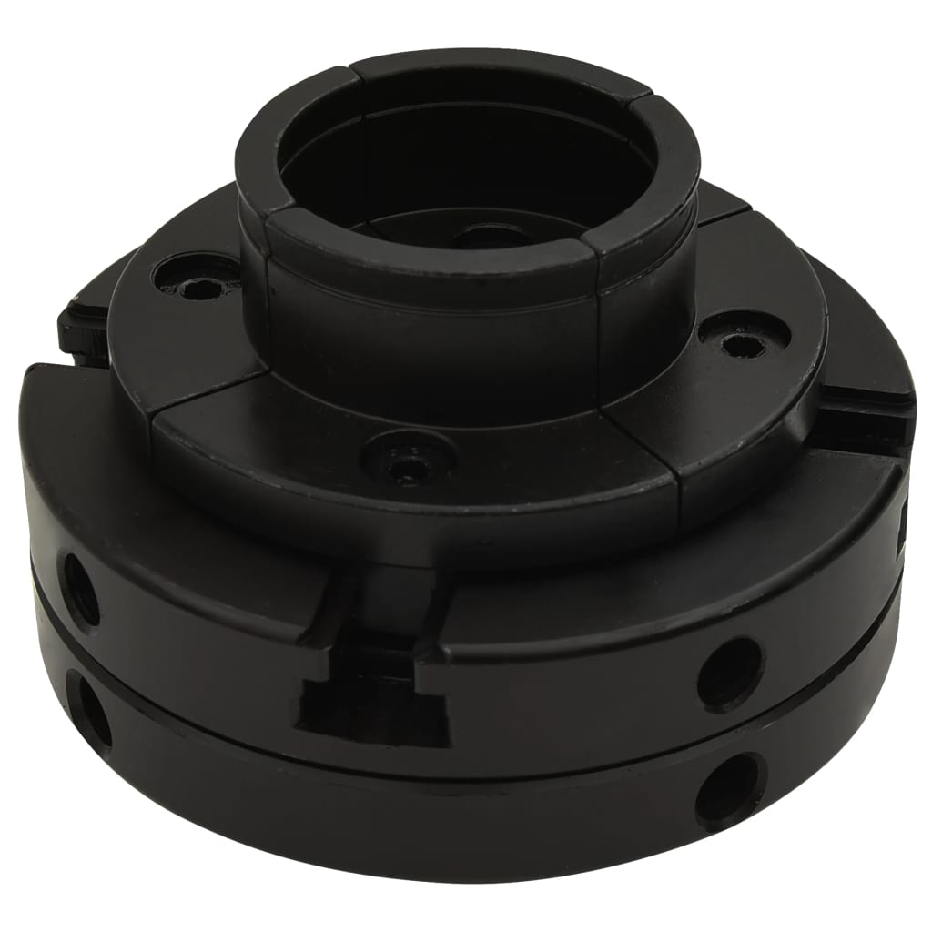 Houtklauwplaat 4 Bekken Met M33 Verbinding 100 Mm Staal Wit