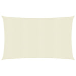 Zonnezeil 160 G/M² 3,5X5 M Hdpe Crèmekleurig