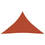 Zonnezeil 160 G/M² 3,5X3,5X4,9 M Hdpe Kleurig Terracotta