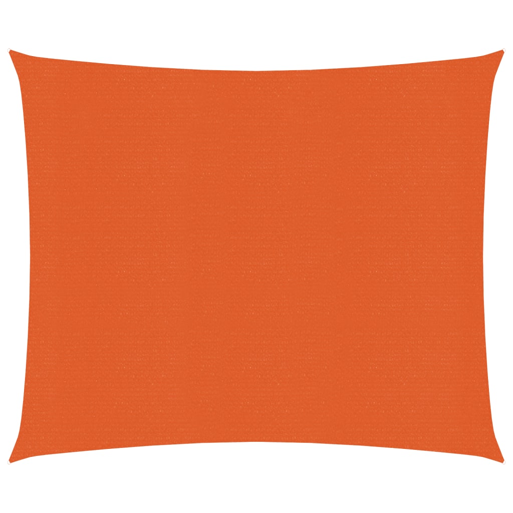 Zonnezeil 160 G/M² 2,5X2,5 M Hdpe Oranje Orange