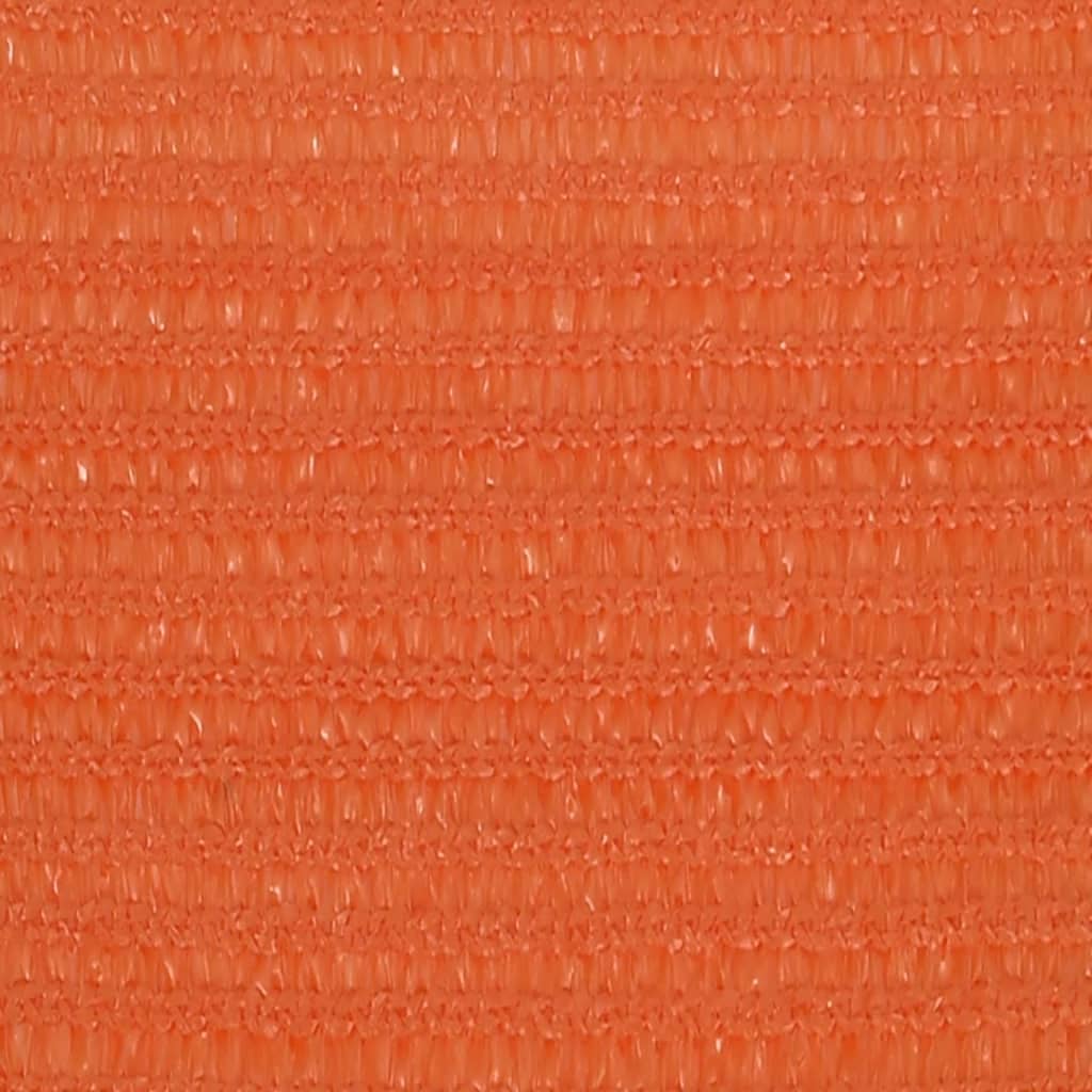 Zonnezeil 160 G/M² 2,5X2,5 M Hdpe Oranje Orange