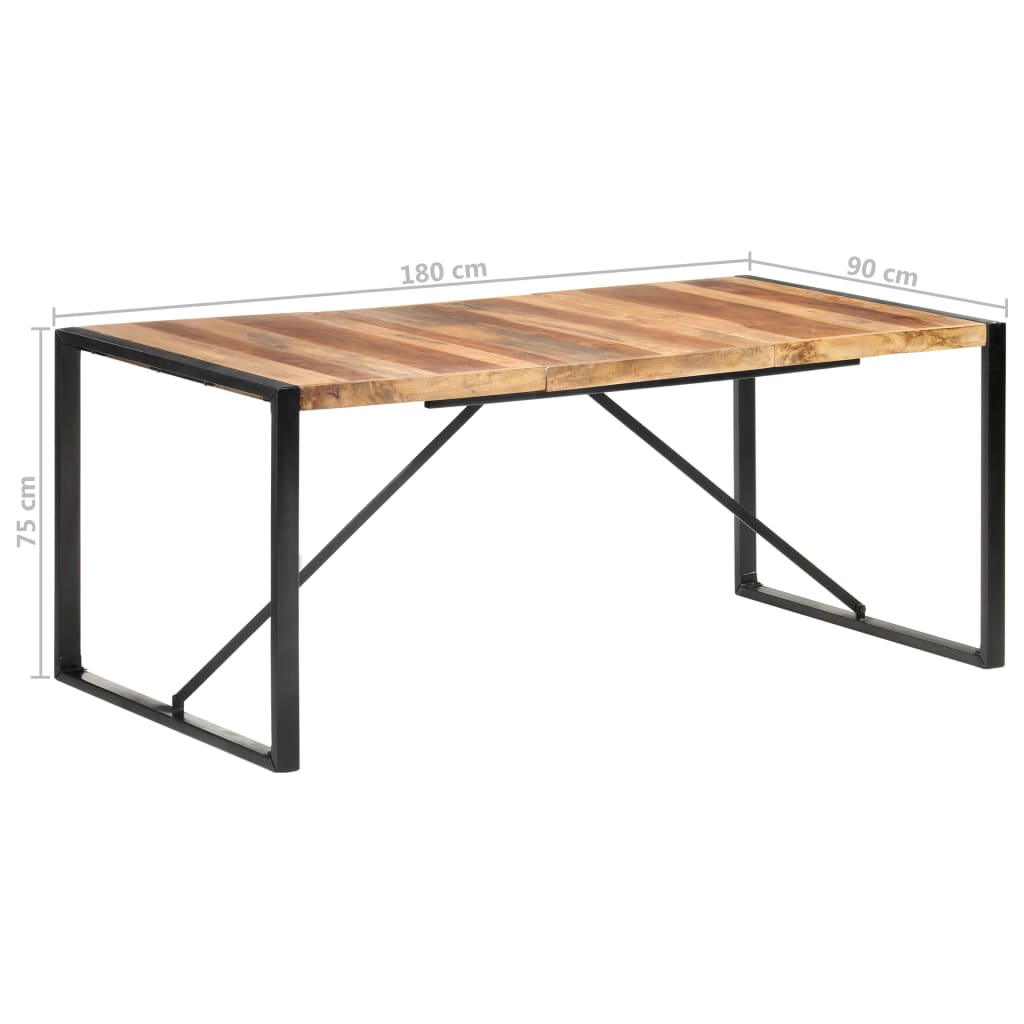 Eettafel Massief Hout