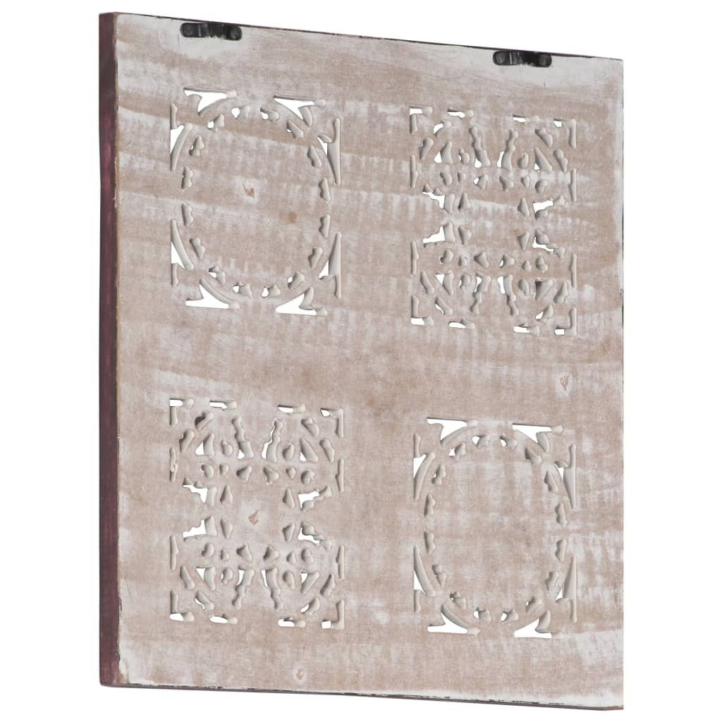 Wandpaneel Handgesneden 40X40X1,5 Cm Mdf
