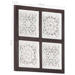 Wandpaneel Handgesneden 40X40X1,5 Cm Mdf