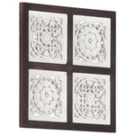 Wandpaneel Handgesneden 40X40X1,5 Cm Mdf