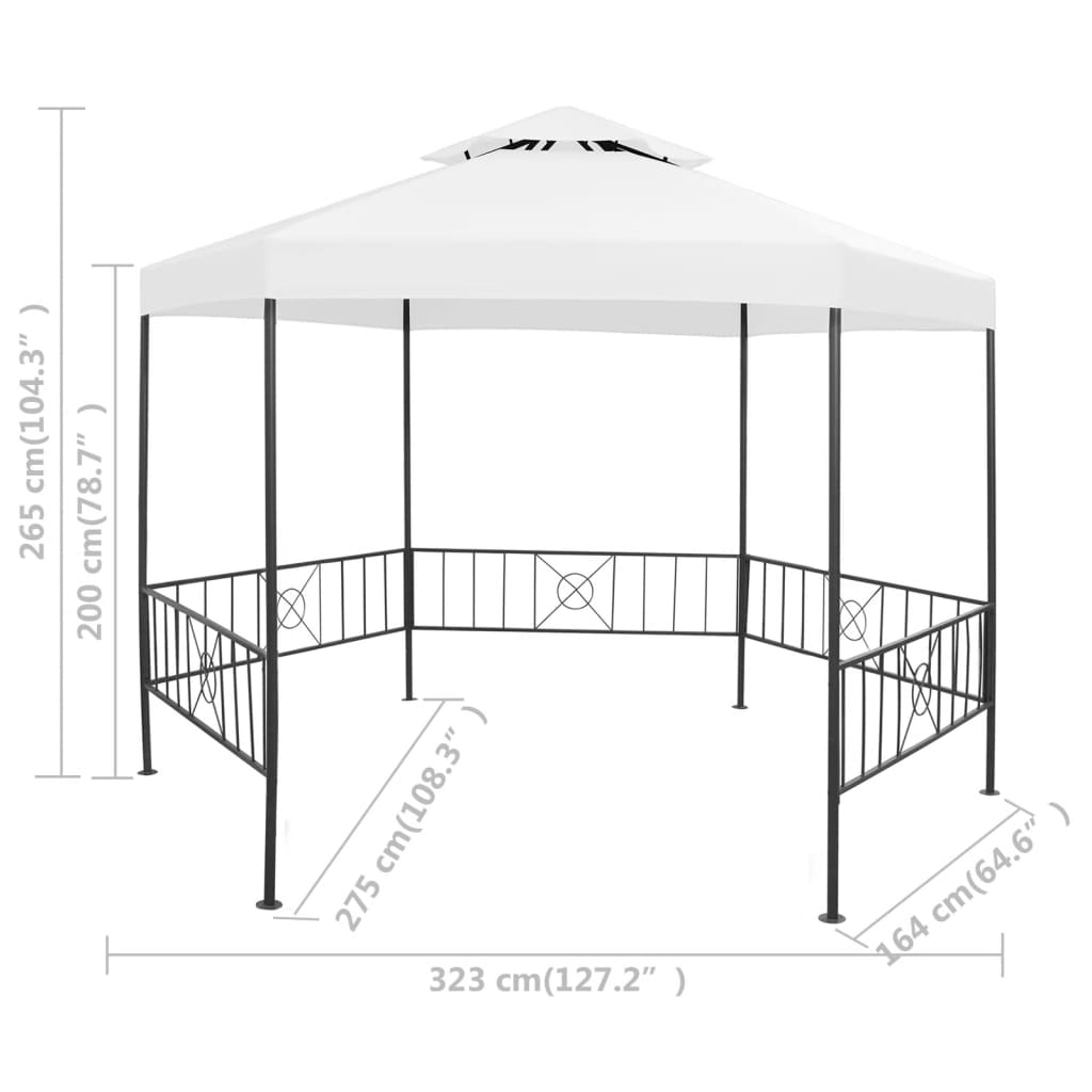 Tuinprieel 180 G/M² 323X275X265 Cm