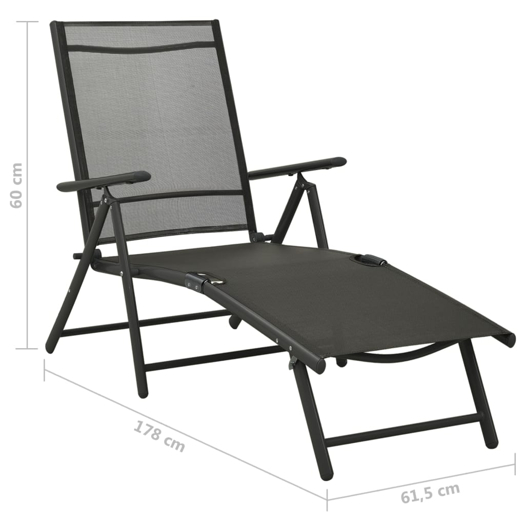 -Delige Loungeset Textileen En Aluminium