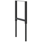 Werkbankframes Verstelbaar 55X(69-95,5) Cm Metaal Zwart
