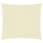 Zonnescherm Rechthoekig 2X2,5 M Oxford Stof Kleurig Crème
