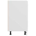 60X46X81,5 Cm Bewerkt Hout Wit