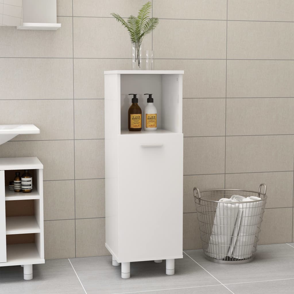 Badkamerkast 30X30X95 Cm Bewerkt Hout