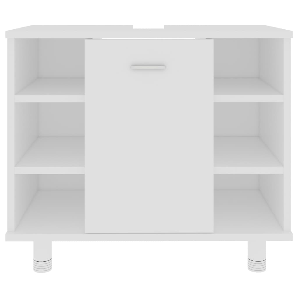Badkamerkast 60X32X53,5 Cm Bewerkt Hout