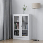 Vitrinekast 82,5X30,5X80 Cm Bewerkt Hout