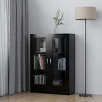 Vitrinekast 82,5X30,5X80 Cm Bewerkt Hout