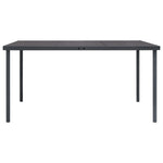 Tuintafel Staal Antracietkleurig