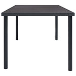 Tuintafel Staal Antracietkleurig
